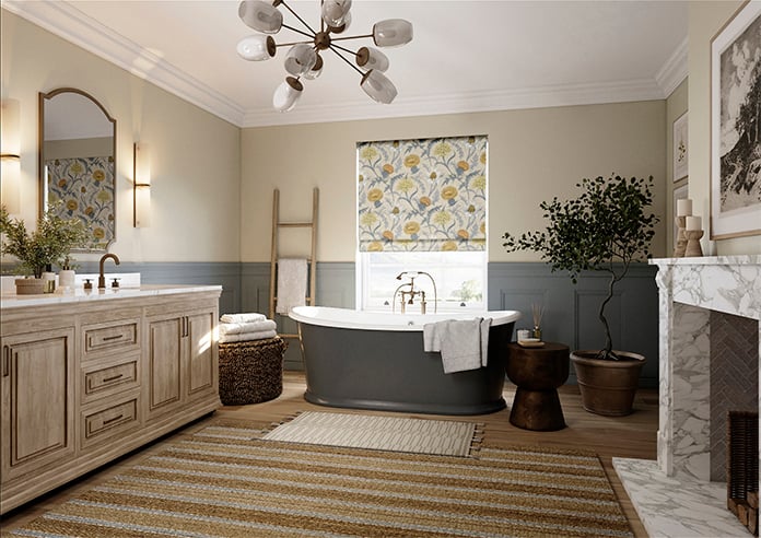 Acanthium, Ochre - Roman Blind - Image 7